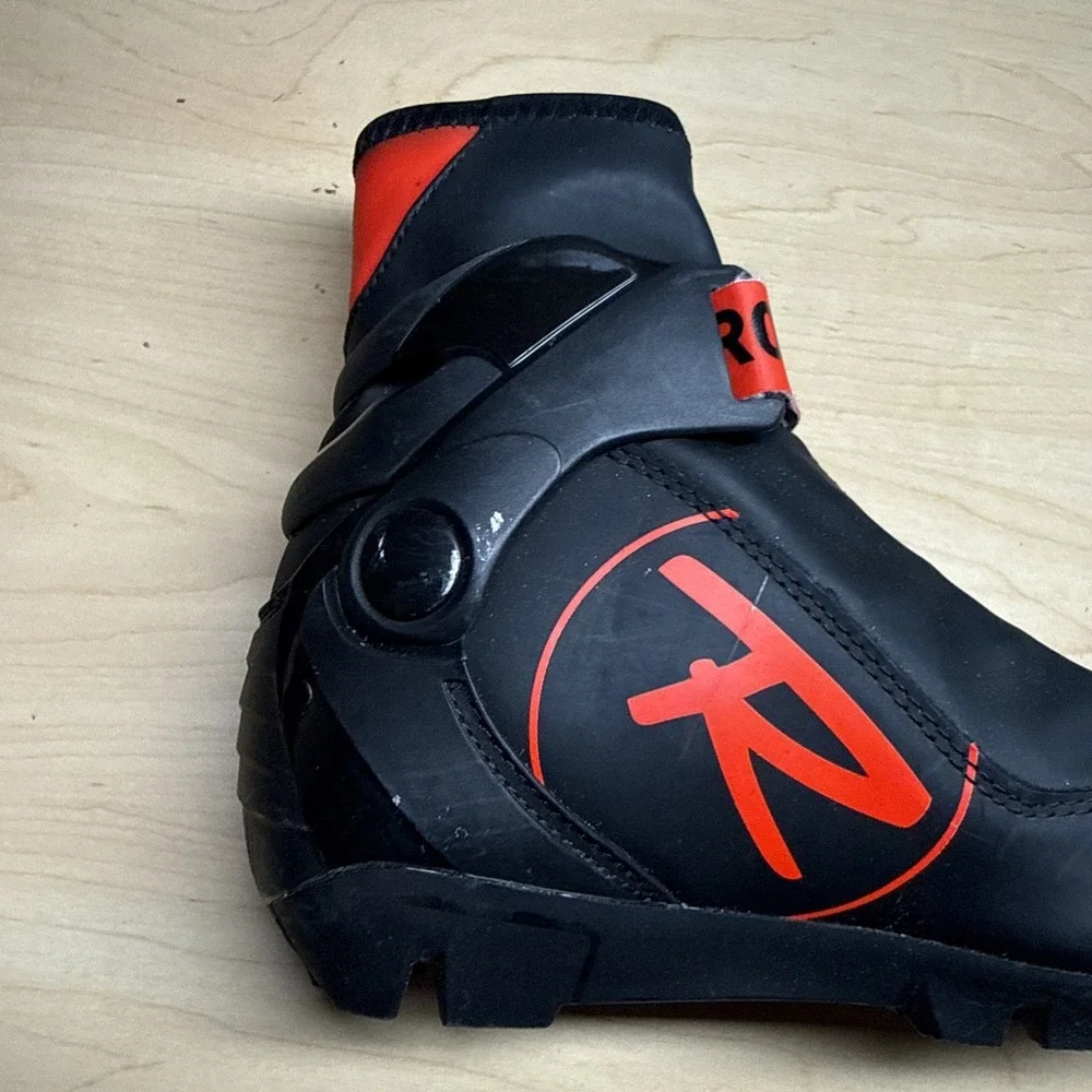 Rossignol Boots Comp j Size 36 Black Red Letters